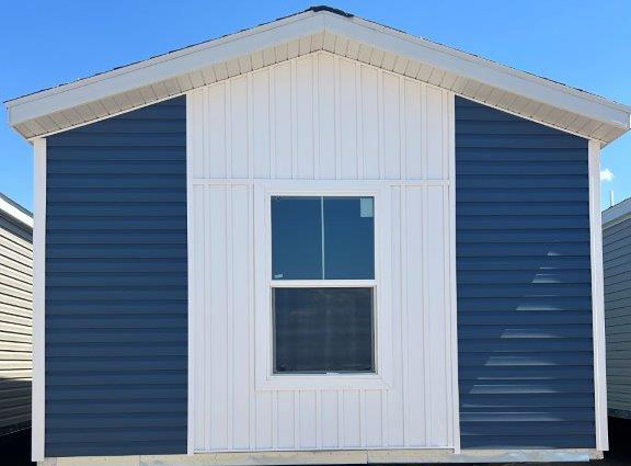 Bayou Blue with White Board and Batten