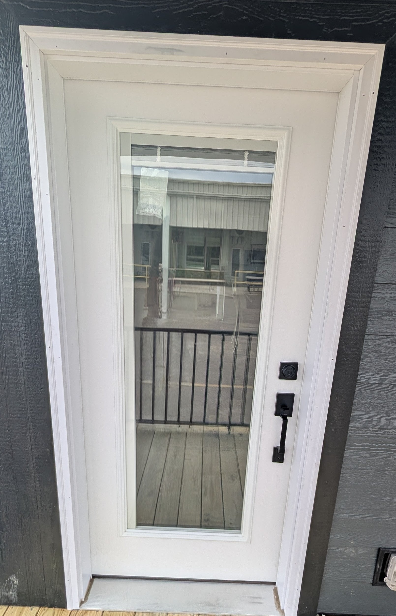 36” Door with Blinds 