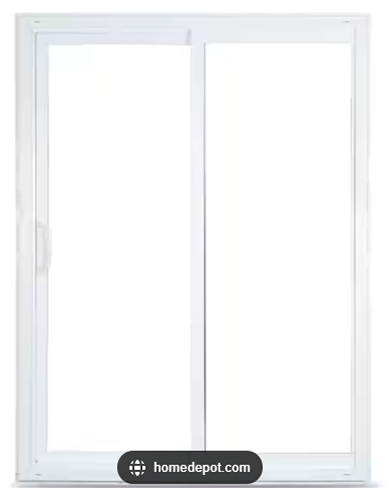 6’ Patio Door – White