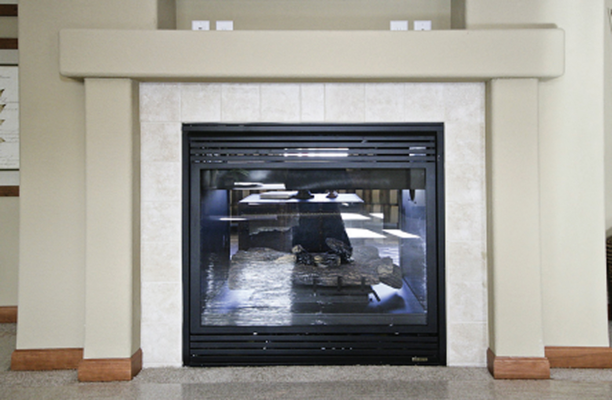 See-Through With Shelf 