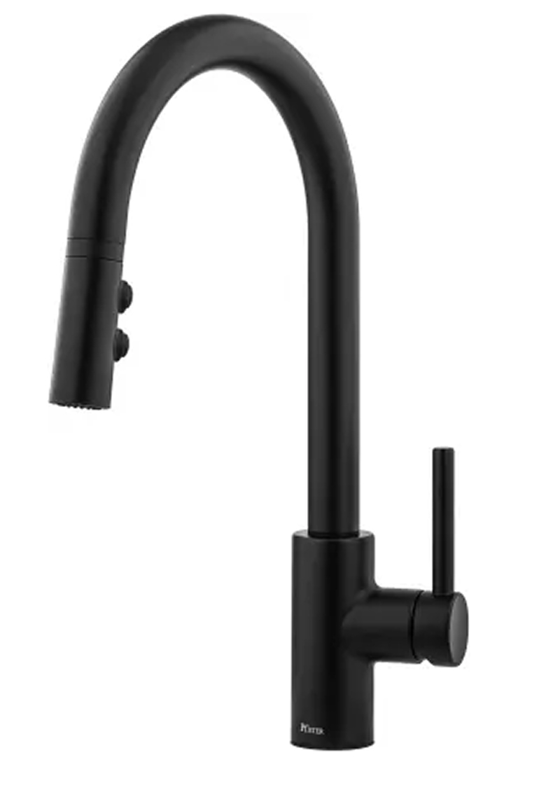 Black Stellen Kitchen Faucet - Encore 